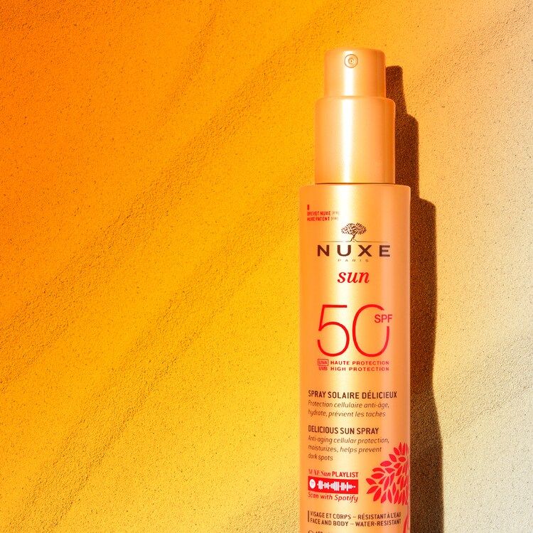 Nuxe Sun - Spray solaire visage et corps haute protection SPF 50