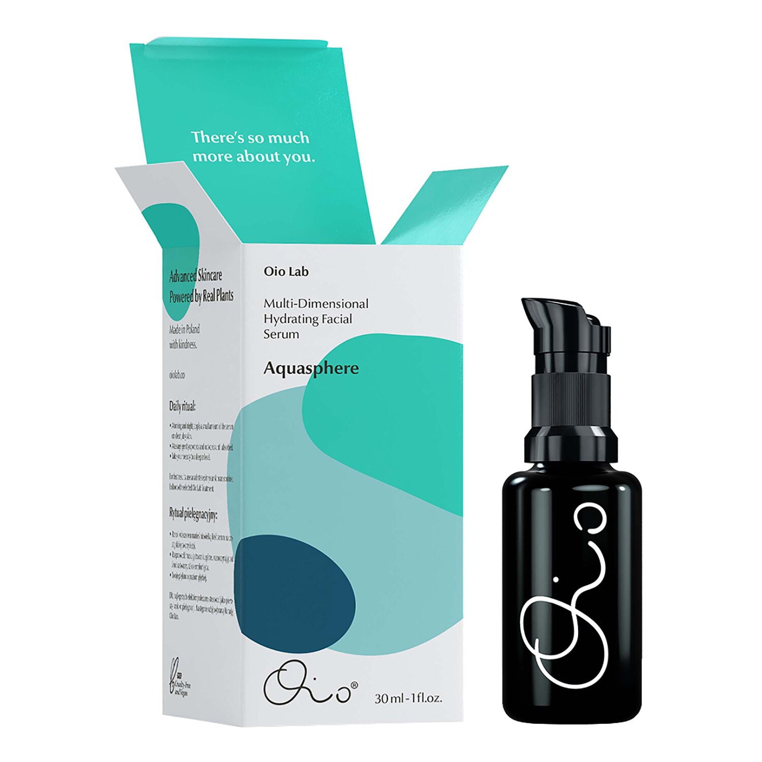 OIO LAB - Aquasphere - Víceúrovňové hydratační sérum na obličej