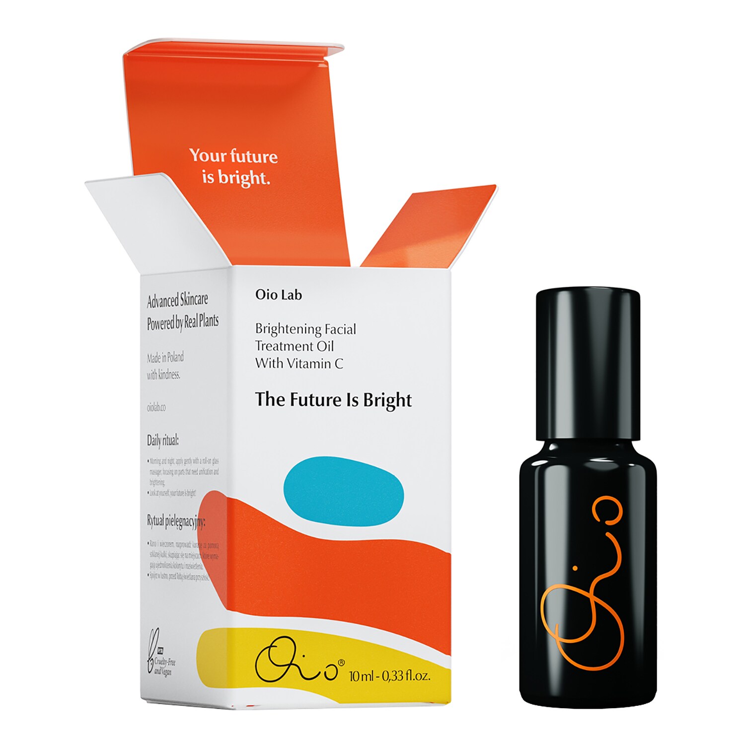 OIO LAB - The Future Is Bright - Rozjasňující pleťový olej s vitaminem C