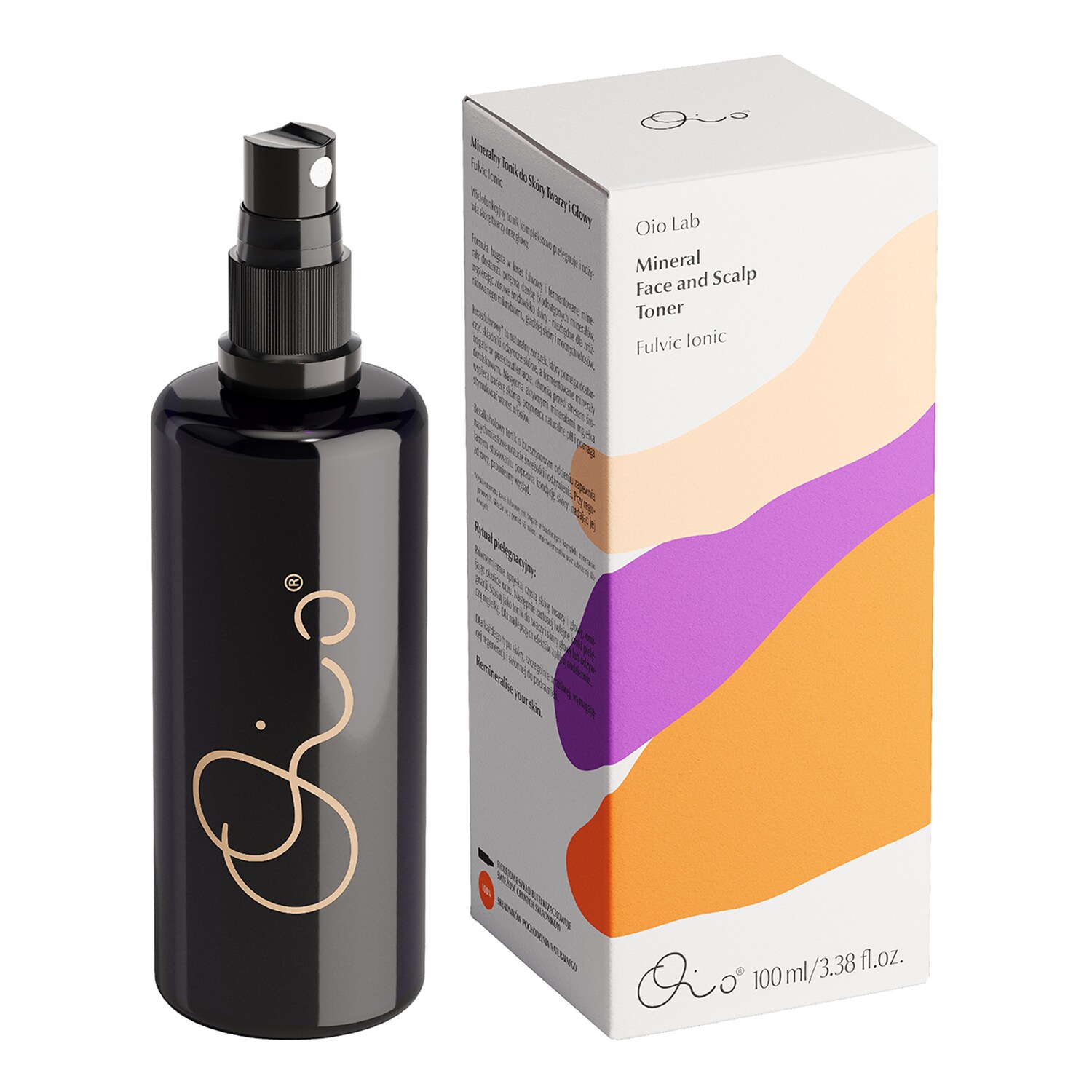 OIO LAB - Oio Lab FULVIC IONIC - Minerální tonikum na pokožku obličeje a hlavy