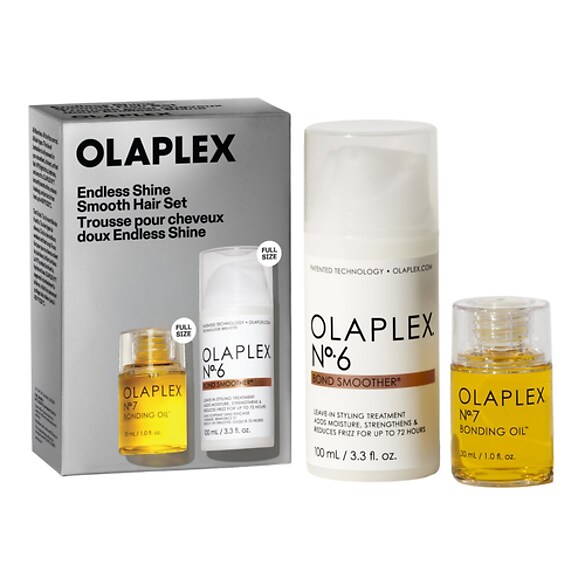 The Endless Shine Smooth - Set de ingrijire par pentru protectie si stralucire, Olaplex