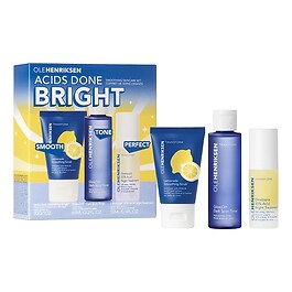 Acids Done Bright Set - Coffret Soin Visage Routine exfoliante lissante aux AHA