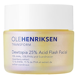 Dewtopia 25% Acid Flash Facial - Masca exfolianta pentru ten