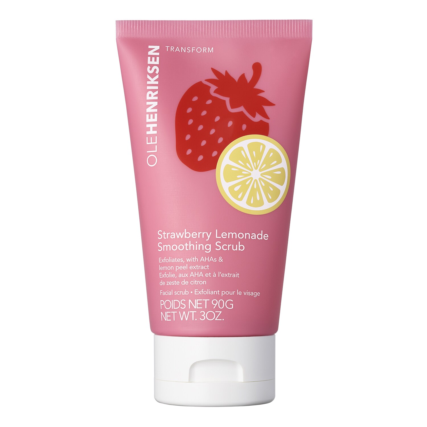 OLEHENRIKSEN - Strawberry Lemonade Smoothing Scrub - Vyhlazujicí pleťový peeling