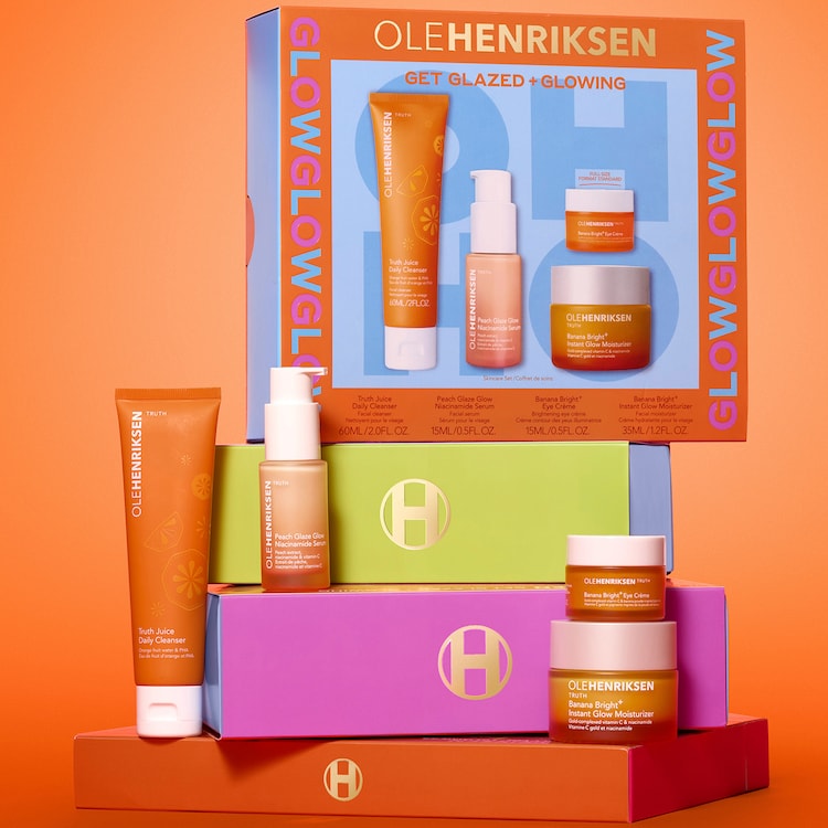 Get Glazed + Glowing Skincare - Gesichtspflege-Set