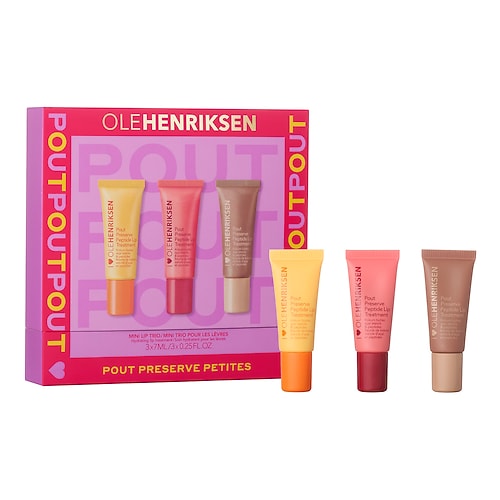 Ole Henriksen - Mini Pout Preserve Trio - Περιποίηση προσώπου - Είδος - Περιποίηση χειλιών