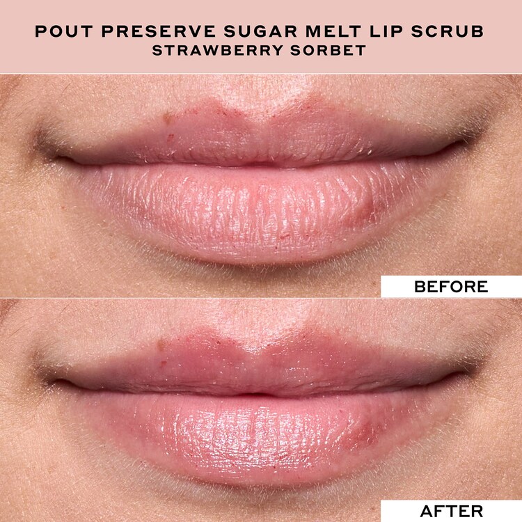 Pout Preserve Sugar Melt Lip Scrub - Exfoliante labial nutritivo