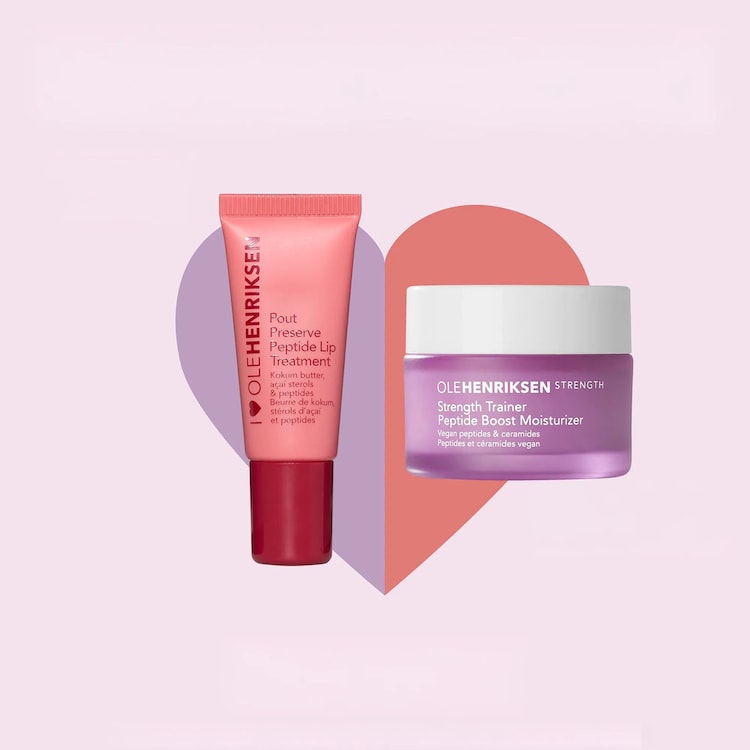Plumping Peptide Pair - Tratamiento, rostro de la mujer, labios