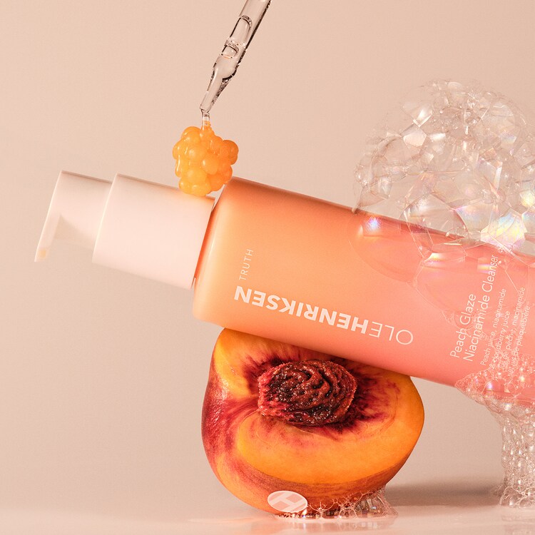Peach Glaze - Detergente viso 2% di niacinamide
