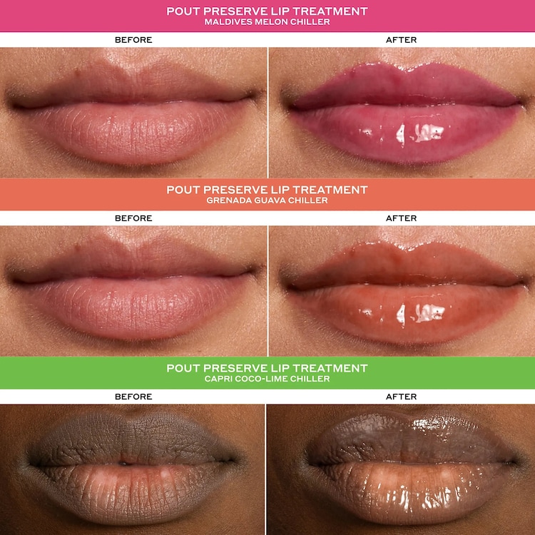 Pout Preserve Chillers - Produs de ingrijire pentru buze, cu peptide