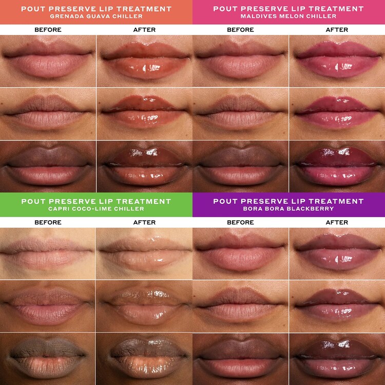 Pout preserve chillers - Mini set soin lèvres 