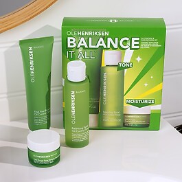 Balance It All Set Coffret Soin Visage - Routine purifiante matifiante