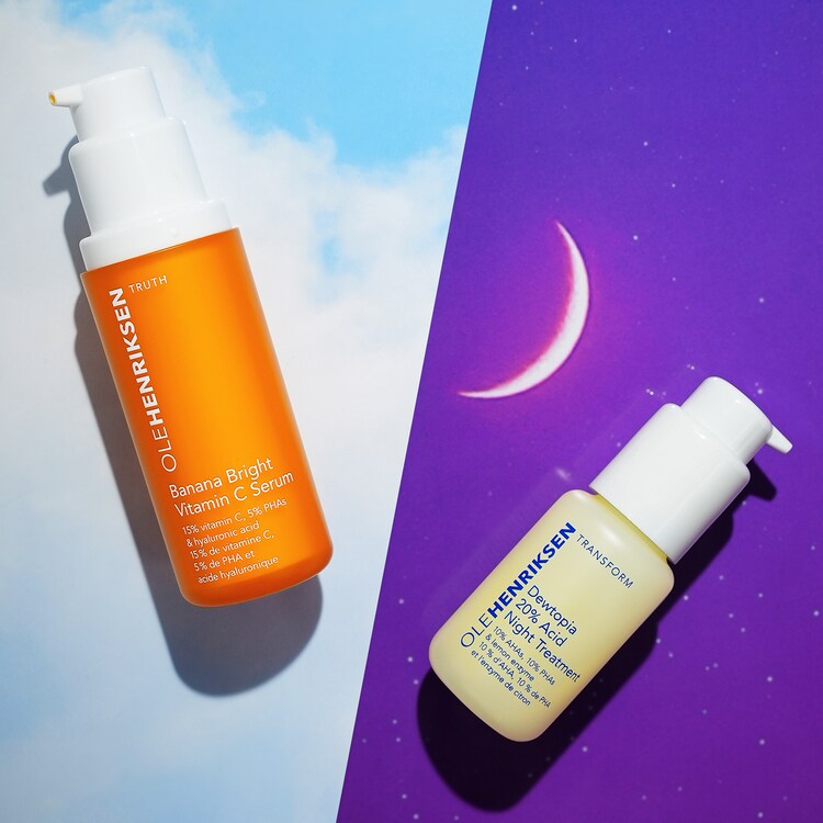 Dewtopia 20% Acid Night Treatment - Siero notte antietà & macchie con AHA + PHA