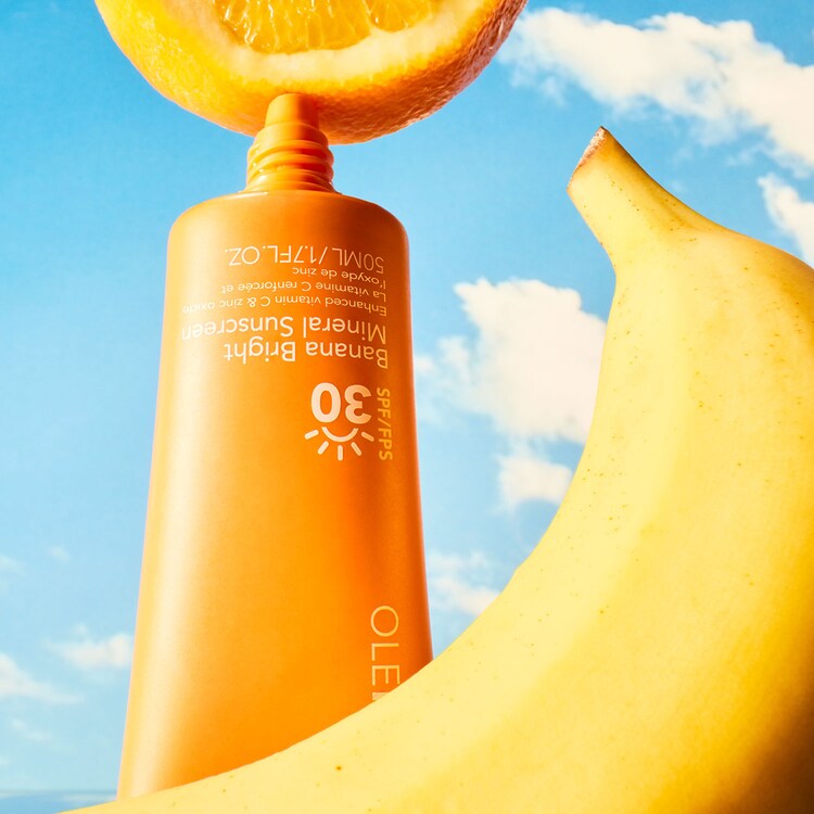 Banana Bright Mineral Sunscreen SPF 30 - Crema solar vitamina C + niacinamida