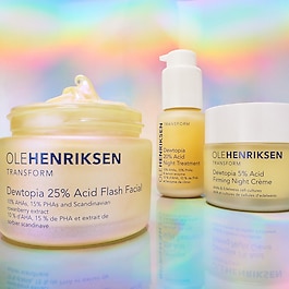 Dewtopia 25% Acid Flash Facial - Masca exfolianta pentru ten