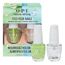 NATURE STRONG - Duo base de vernis à ongle et top coat image