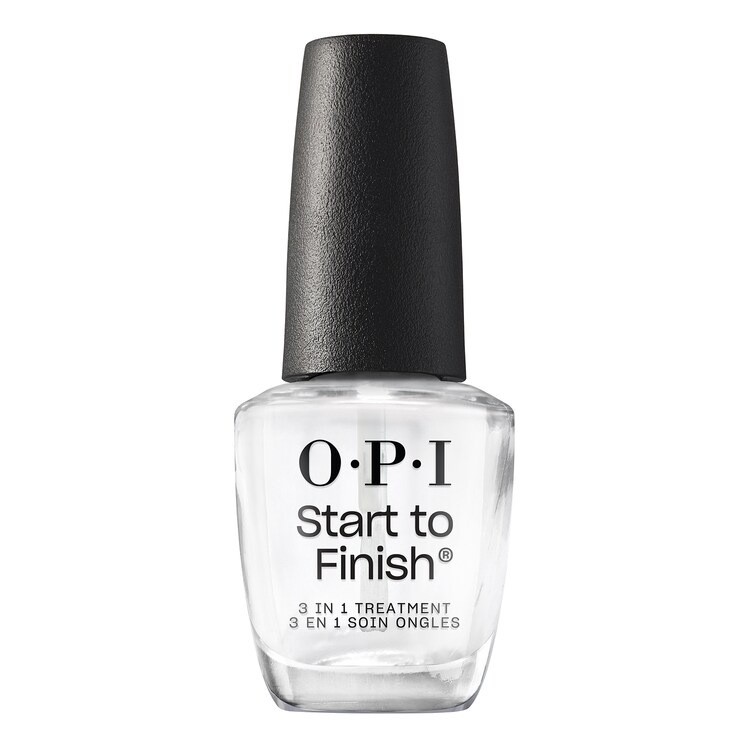 Start-to-Finish 3 en 1 - base protectrice, top coat et fortifiant pour ongles