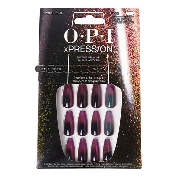 Faux ongles xPRESS/ON - Effet gel professionnel et tenue jusqu'à 14 jours, OPI