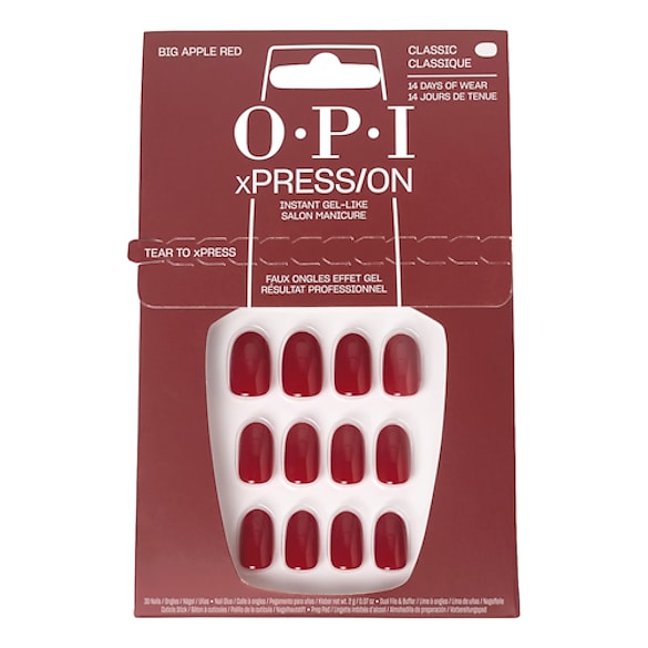 xPRESS/ON - Faux-ongles - Effet gel, résultat professionnel, OPI