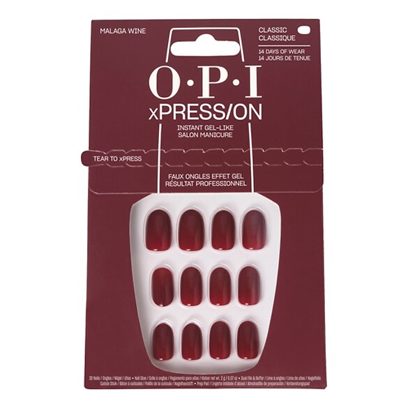 xPRESS/ON - Faux-ongles - Effet gel, résultat professionnel, OPI