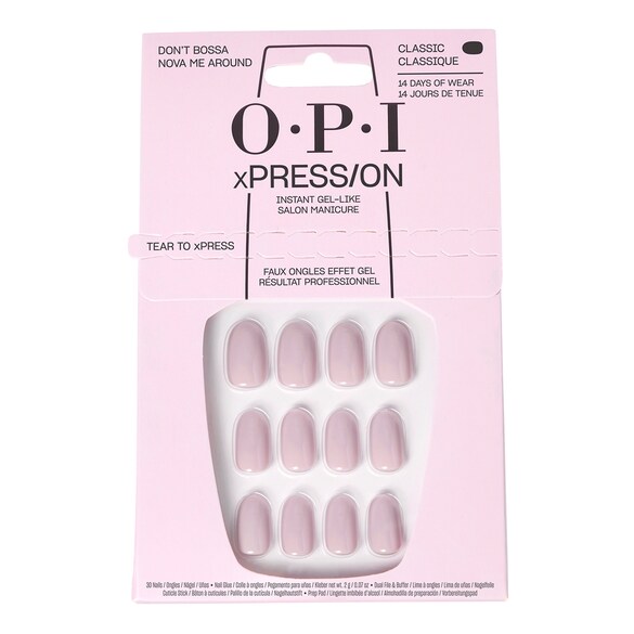 Faux ongles xPRESS/ON - Effet gel professionnel et tenue jusqu'&agrave; 14 jours, OPI