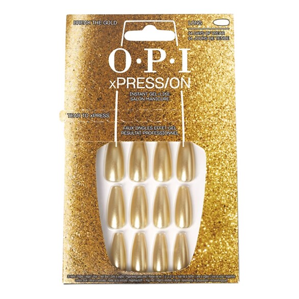 Faux ongles xPRESS/ON - Effet gel professionnel et tenue jusqu'à 14 jours, OPI
