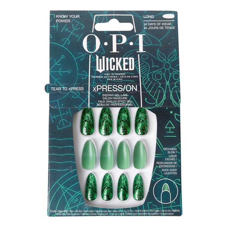 Wicked - Holiday 2024 Faux ongles tenue jusqu'à 14 jours
