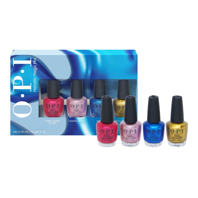 Metallic Mega Mix - Automne 2024 Coffret de minis vernis tenue jusqu'à 7 jours