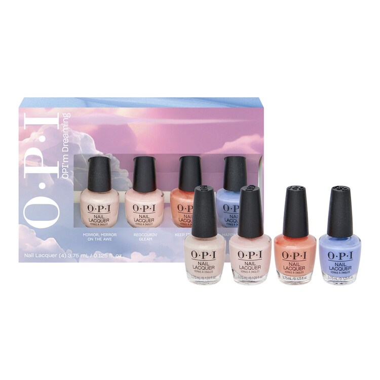 OPI'm Dreaming - Printemps 2025 Coffret de 4 minis vernis tenue jusqu'à 7 jours