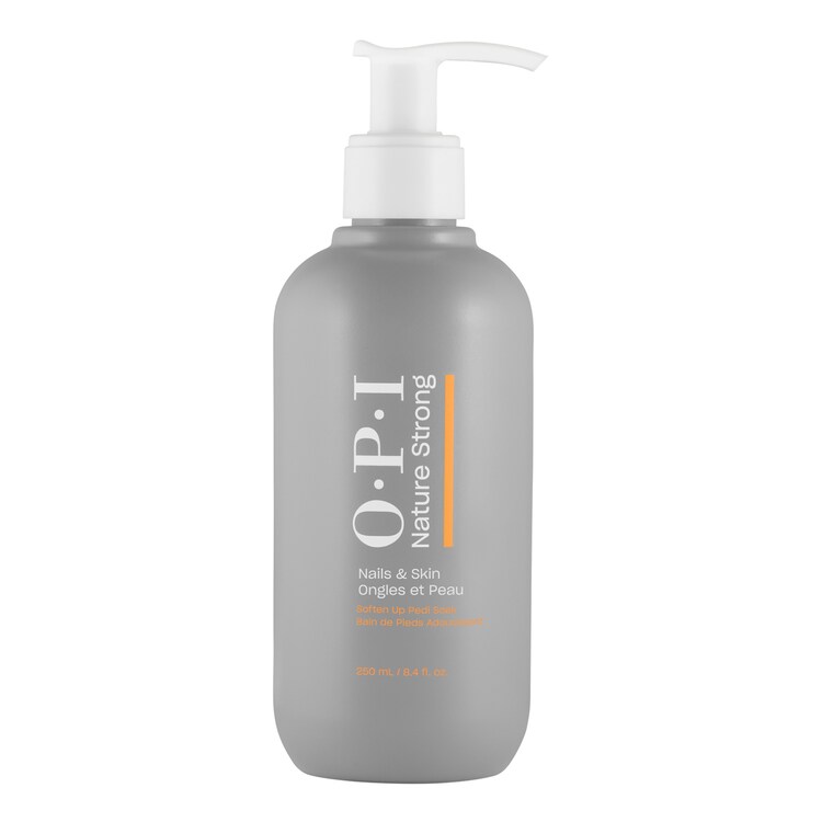Nature Strong - Bain de Pieds Adoucissant assouplit la peau et les cuticules.