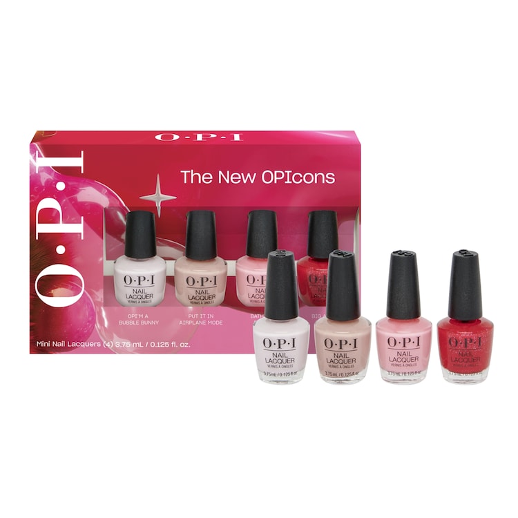 The New OPIcons - Coffret de 4 minis vernis tenue jusqu'à 7 jours