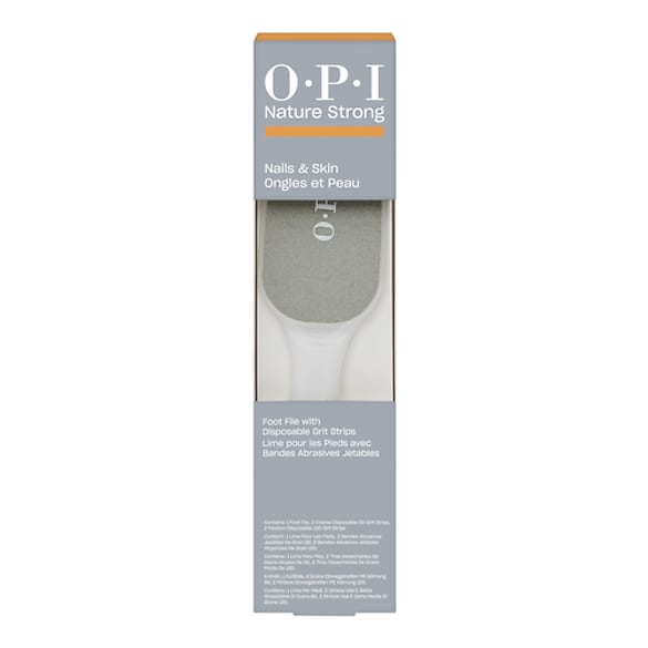 Nature Strong - Lime pour les Pieds avec Bandes Abrasives Jetables, OPI