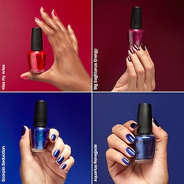 Kit de 4 minis vernis &agrave; ongles - Tenue jusqu'&agrave; 7 jours