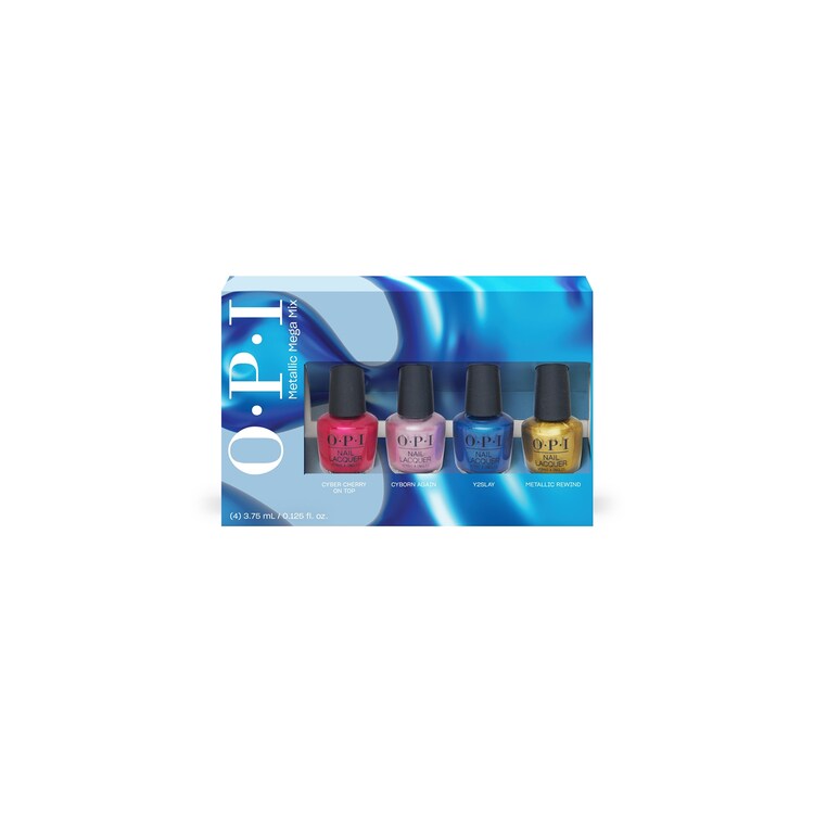 Metallic Mega Mix - Automne 2024 Coffret de minis vernis tenue jusqu'à 7 jours