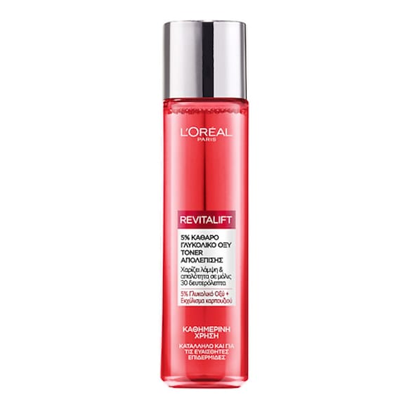Revitalift Glycolic Acid Peeling Toner, L'oreal Paris