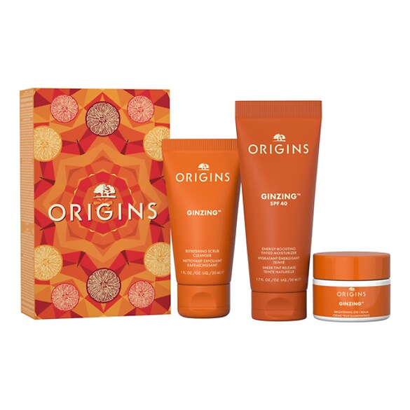 Coffret GINZING™ - Routine pour la Peau - Hydratation et Éclat, ORIGINS