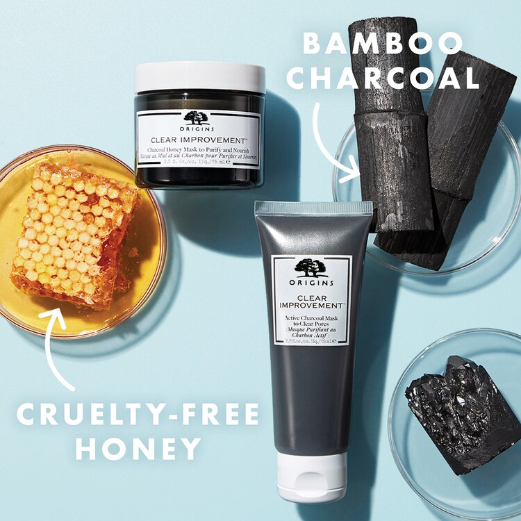 Clear Improvement - Active Charcoal Gözenek Karşıtı Aktif Kömür Maske