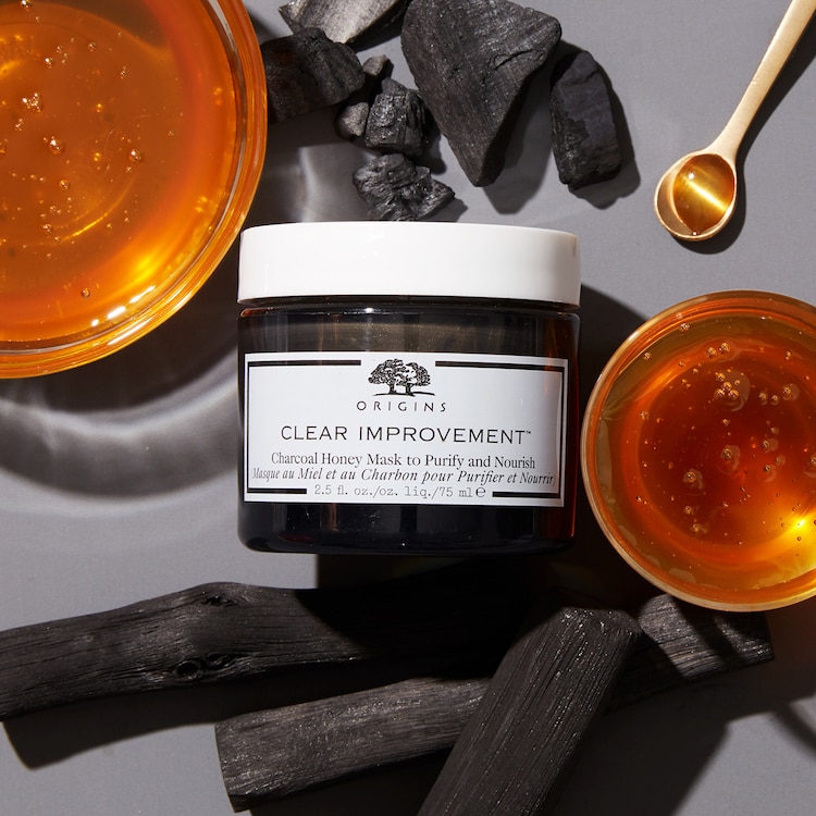 Clear Improvement Charcoal Honey Mask - pojemność podróżna