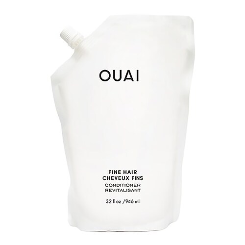 Ouai - Fine Hair - Conditioner for Fine Hair Refill Pouch | 5.14566e+08 -dailycare fine conditioner refill ml
