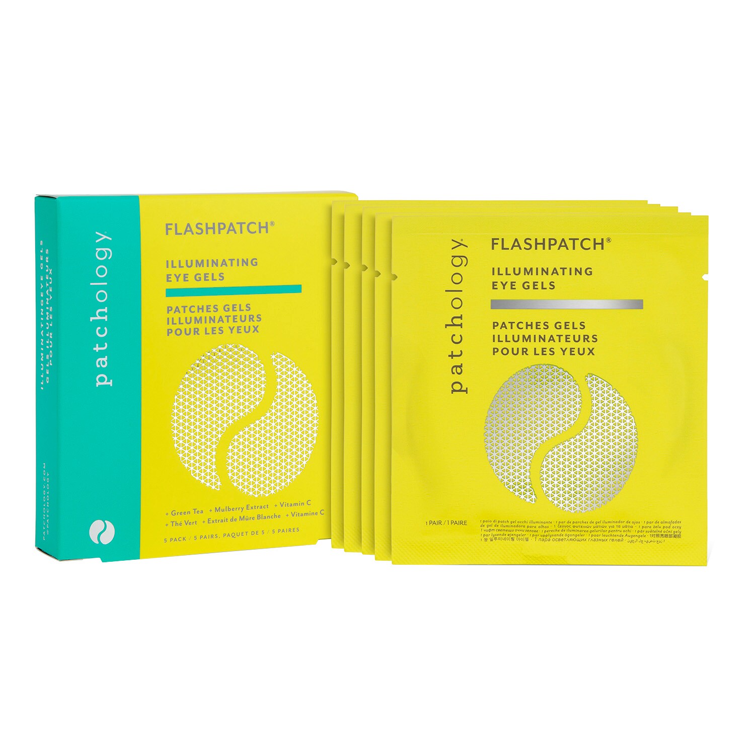 PATCHOLOGY - FlashPatch Illuminating Eye Gels - Gelová maska pod oči