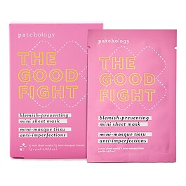 The Good Fight blemish-preventing mini sheet mask
