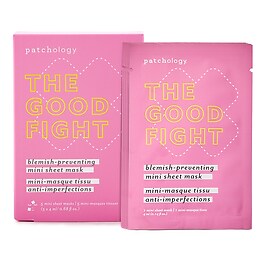 The Good Fight blemish-preventing mini sheet mask