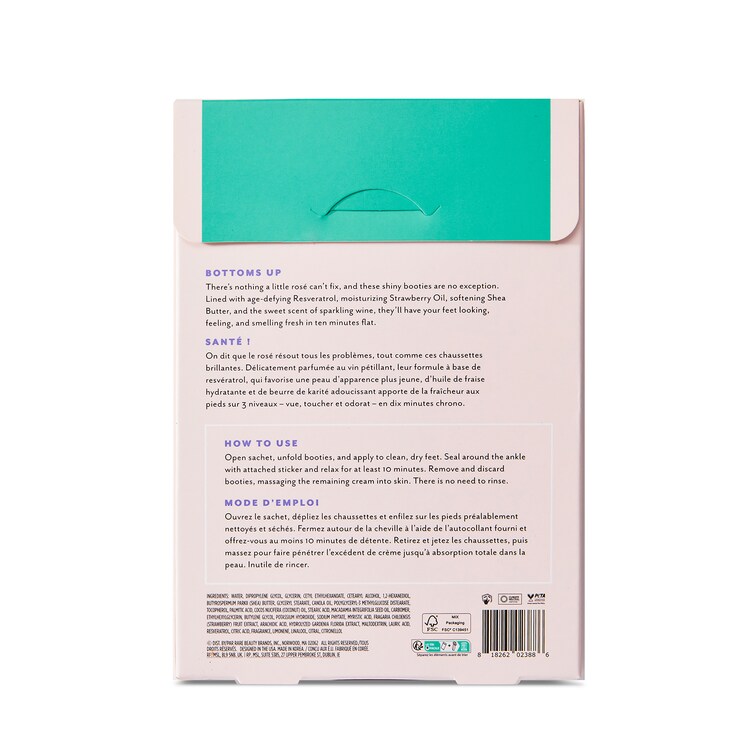 Rosé Toes - Renewing Foot Mask