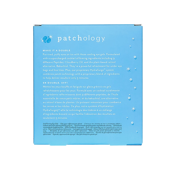 Serve Chilled On Ice - Patchs Gels Raffermissants Pour Les Yeux
