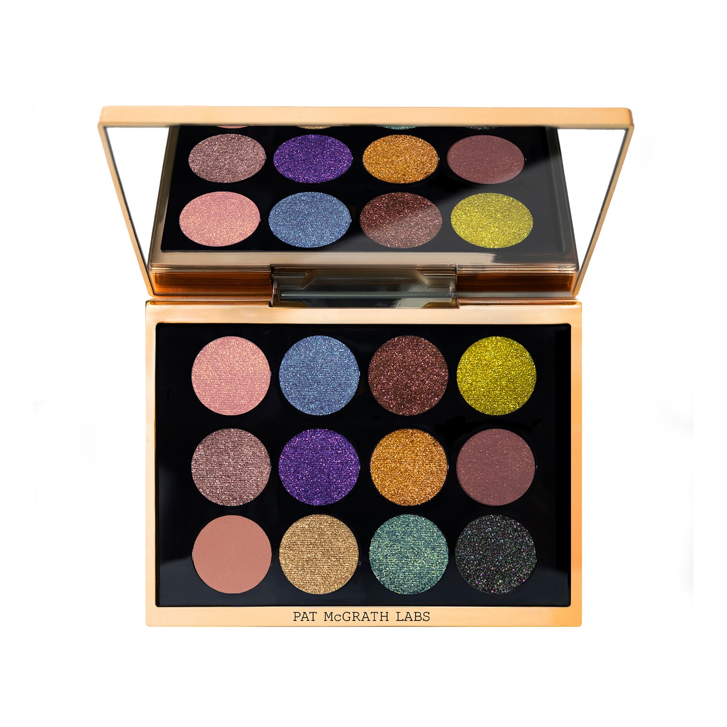 Gilded Nirvana: Mega Eyeshadow Palette - Paleta cu farduri de