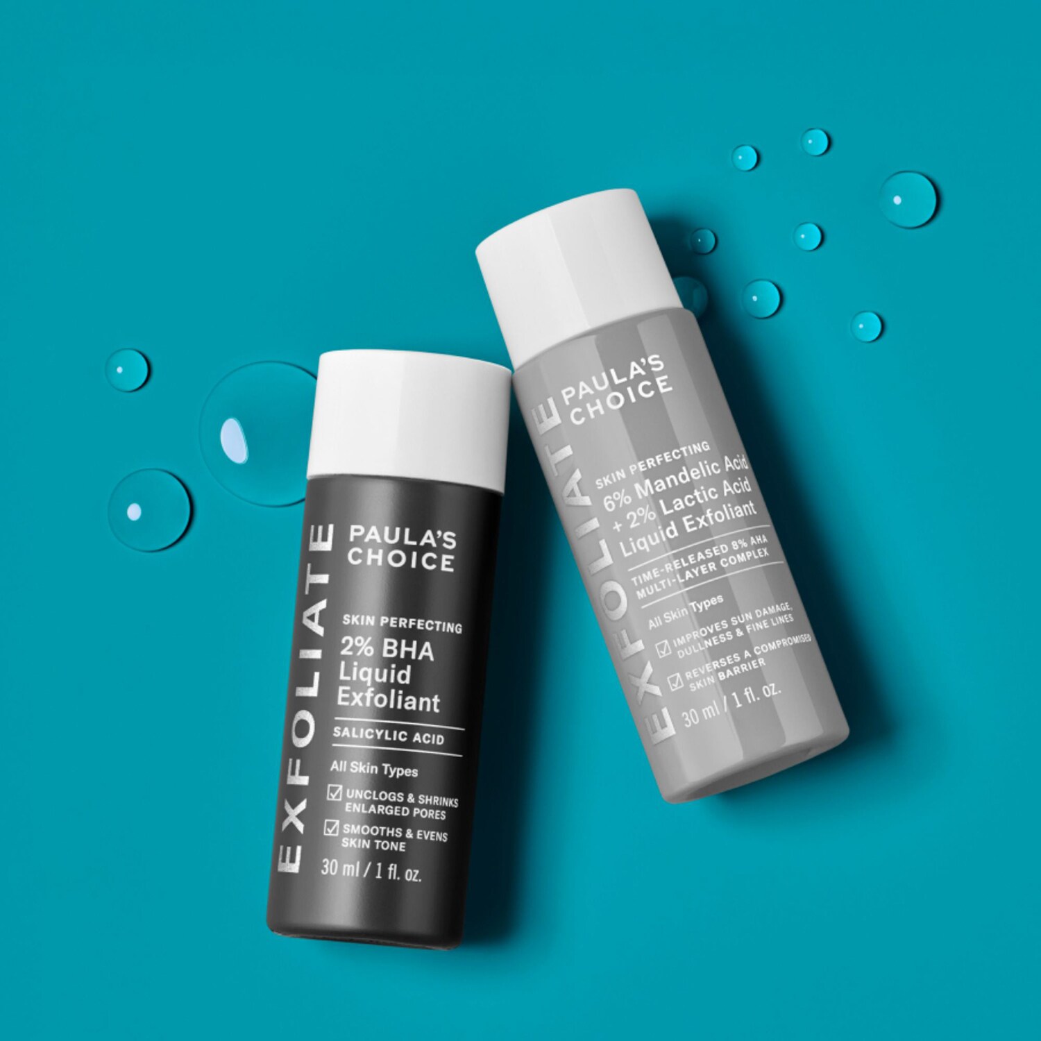 Multi-Level Exfoliation Trial Kit - Duo Découverte Exfoliants AHA + BHA ...