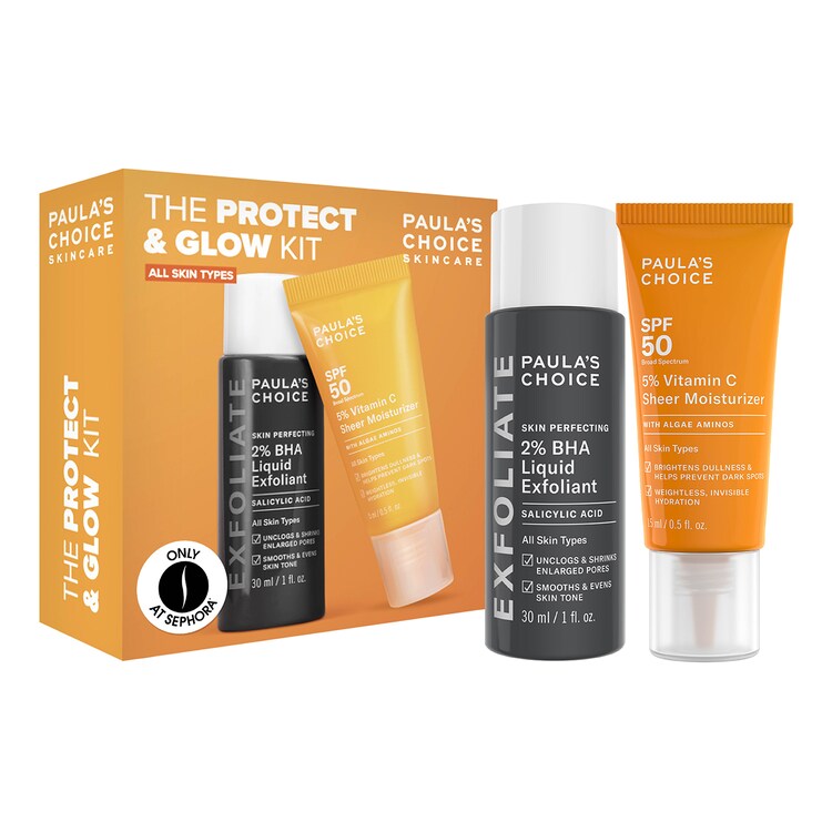 The Protect & Glow Kit - Duo Cuidado Luminosidade e Proteção