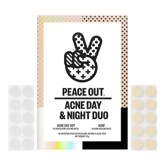 Acne Day & Night Duo - Anti-Blemish Patches Set, Peace Out Skincare