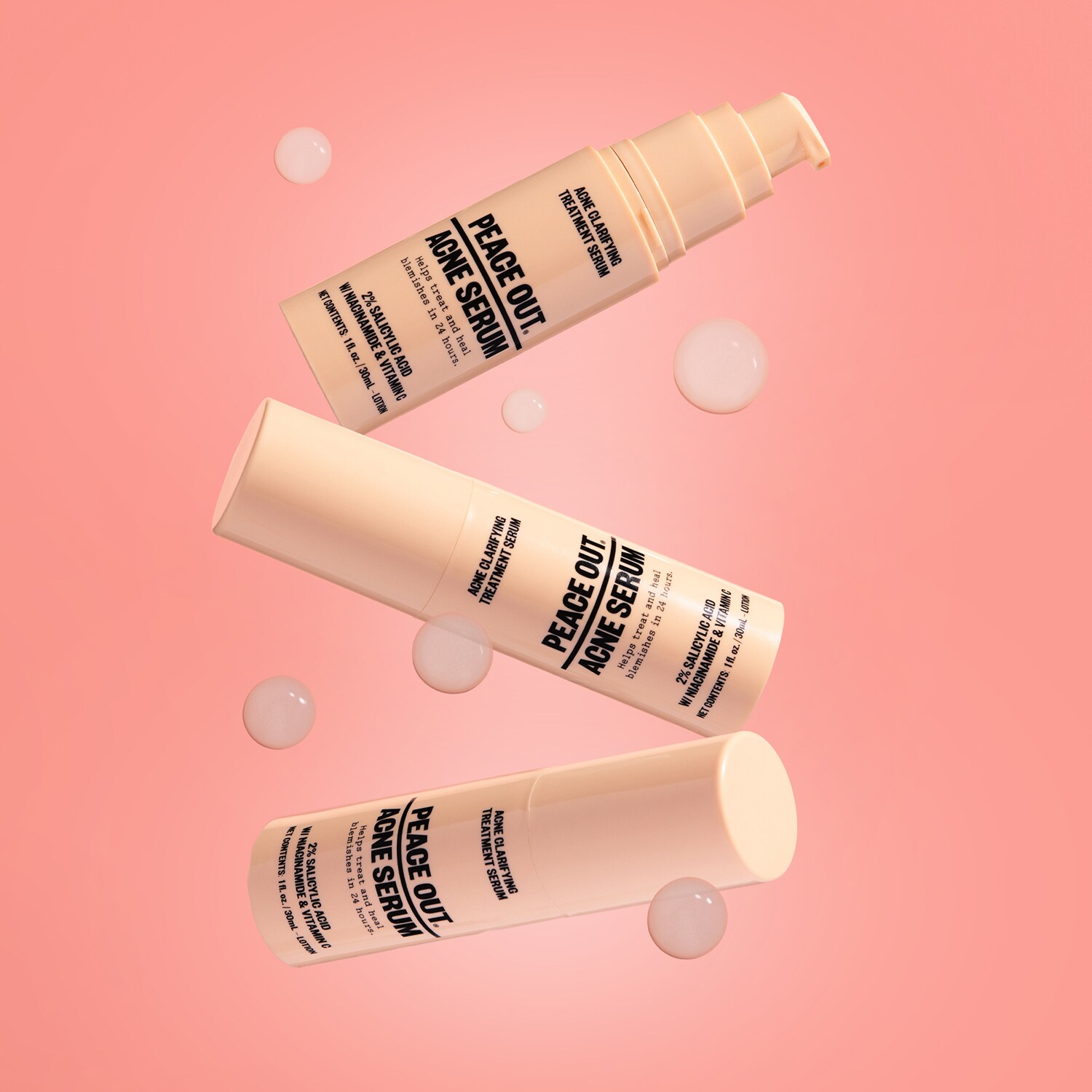 Acne Serum - Sérum Anti-imperfection de PEACE OUT SKINCARE