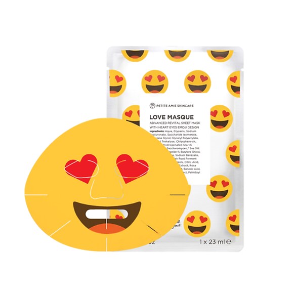 Emoji Love Masque - Masca revitalizanta pentru ten, PETITE AMIE SKINCARE